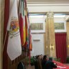 bandiera duosiciliana nella sala